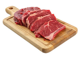 Fototapeta premium realistic raw beef steak