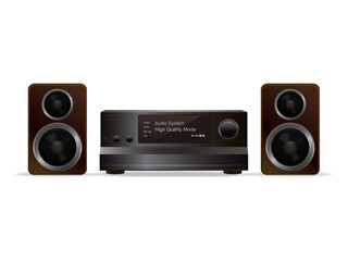 Fototapeta premium スピーカー コンポ