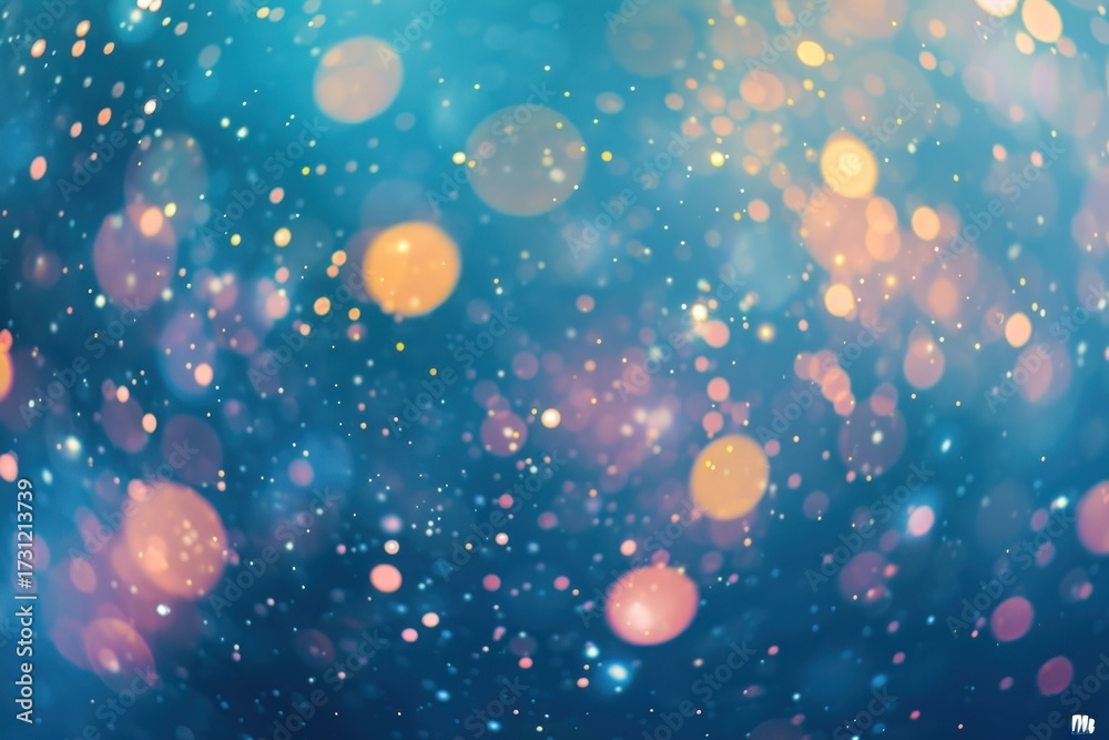 Canvas Prints under ocean in bokeh effect background backgrounds outdoors glitter.