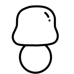 vector illustration of lamp shade