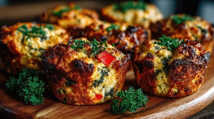 Savory breakfast muffins with vegetables and eggs or vegan alternatives for protein-rich morning meals suitable for paleo, gluten-free, or vegetarian diets