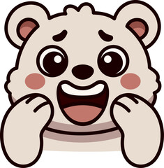 Bear Sticker Emoticon
