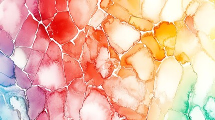 Seamless pattern abstract watercolor cracked effect on white background