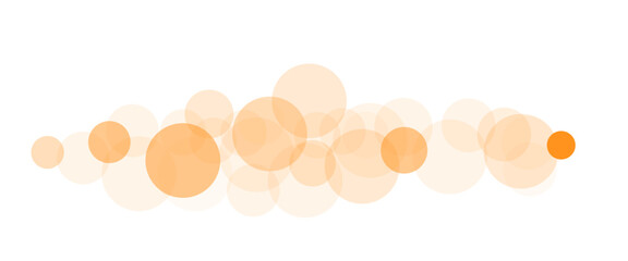 Abstract background with colorful circle. White and colorful abstract modern transparency circle presentation background.