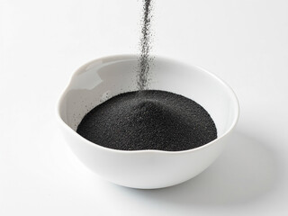 pouring milk into a glass