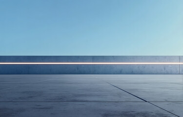 Modern Concrete Architectural Landscape