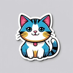 cat with a gift