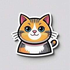 cat with a cup of tea