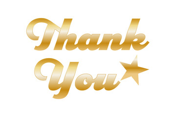 Thank You ! - おしゃれなThank You !（ありがとう！）の文字のロゴマーク
