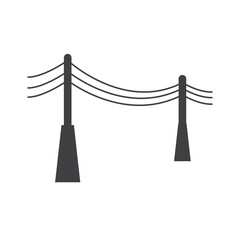 Electrical tower icon