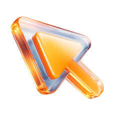 3d,click,pointer,cursor,arrow,icon,transparent,background