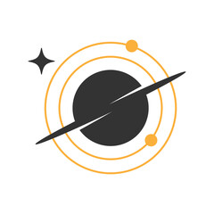 Solar system icon design