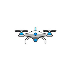 vector illustration of an airplane flying