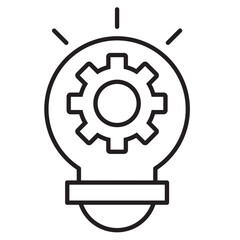 strategy icon element for design