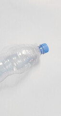 plastic bottle of water