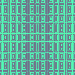 Seamless abstract pattern with geometric shapes best for fabric product.