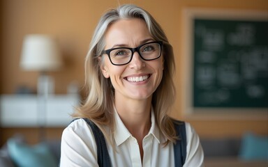 Happy senior business woman. High quality