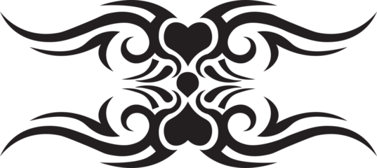 This elegant black and white floral design is ideal for decorative borders, logos, or vintage-inspired graphic designs, featuring intricate detailing and curved leaves