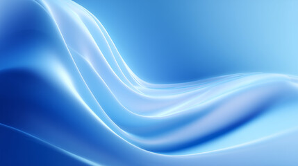 Fototapeta premium abstract blue wave background