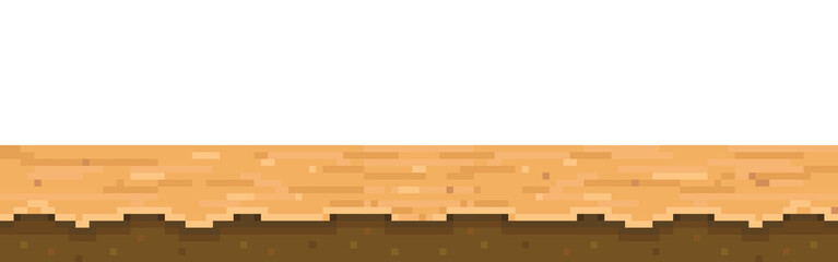 desert landscape pixel art