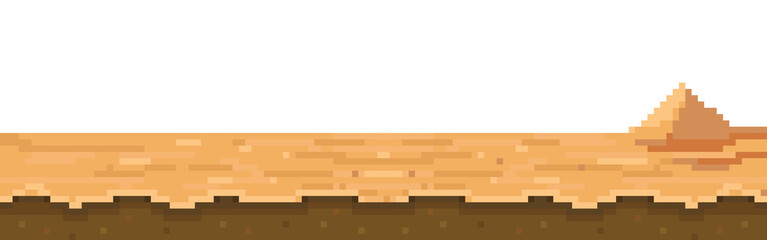 desert landscape pixel art