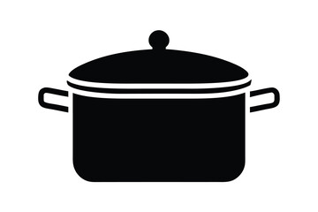 cooking pot vector icon illustration design