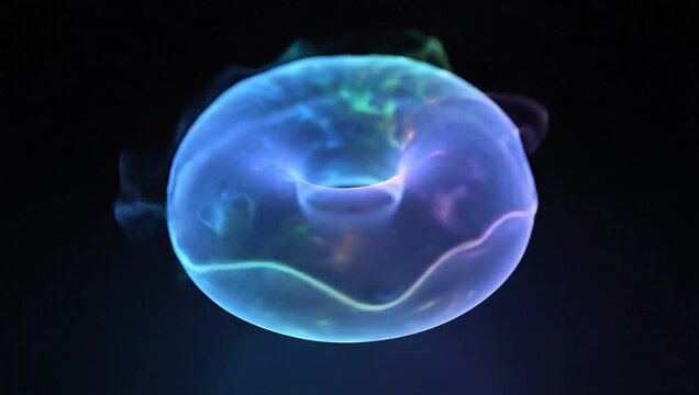 Microscopic view of human cell structure
