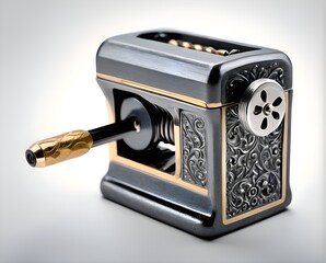 A Gold Pencil Sharpener
