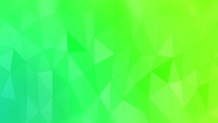 Abstract Green Geometric Shapes Moving Across the Screen in Video - Powered by Adobe