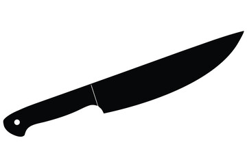 knife silhouette vector icon illustration design