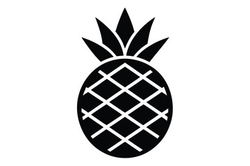 pineapple vector icon illustration design