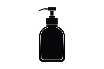 sanitizer bottle vector icon illustration design
