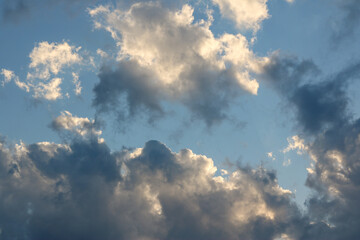 clouds in the sky