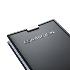 Mobile pen tablet with blank screen for education and business on a white background