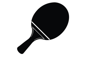 table tennis paddle vector icon illustration design