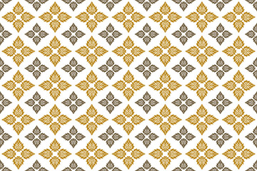 Damask seamless pattern, seamless vector pattern, geometric pattern, motif, background, decorative pattern, wallpaper, art ornament, fabric, vintage.
