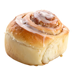 Delicious Cinnamon Roll: Bakery Pastry Close-Up Photo