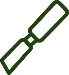 Versatile Woodworking Chisel Tool Icon for Craftsmanship and Carving Projects