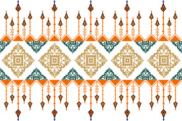 Damask seamless pattern vector pattern background decorative wallpaper art ornament fabric vintage
