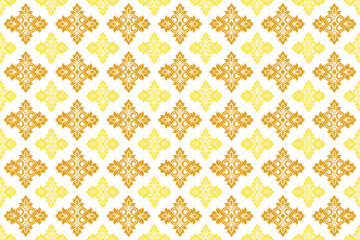 Damask seamless pattern geometric vector pattern background decorative wallpaper art ornament fabric vintage

