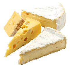 Cheese Selection: Brie, Cheddar, and Swiss Varieties