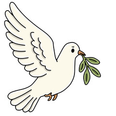 Doves are a symbol of peace