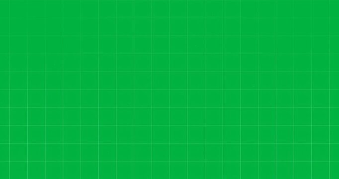 Animation of white grid moving over transparent background