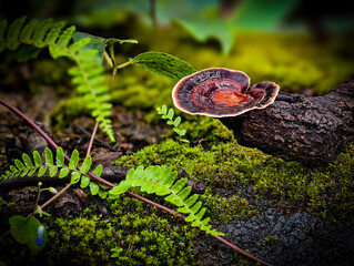 Mushrooms found in the Umphang Doi Hua Mot Wildlife Sanctuary, Umphang District, Tak Province