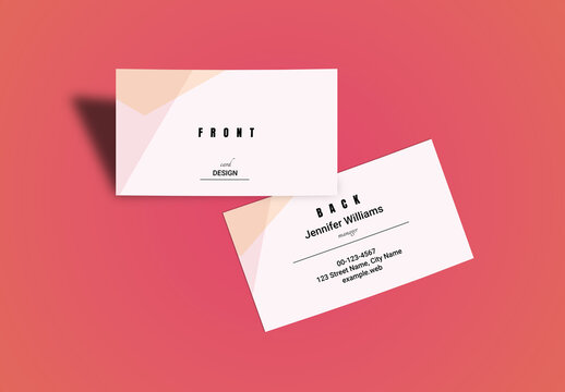 Business Card Mockup