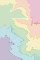 Abstract, multicolored, beautifully blended colors, used for creating backgrounds, patterns with no definite shape mixed with multiple colors, printed patterns, patterns on product surfaces, art