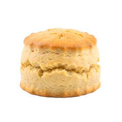 Golden Brown Scone with Transparent Background Perfect for Food Presentation