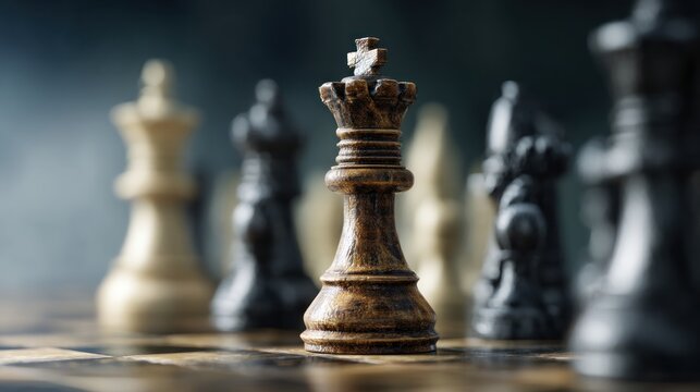 Chess queen strategy