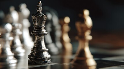 Chess king strategy