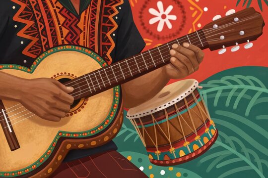 Latin Instruments Guitar